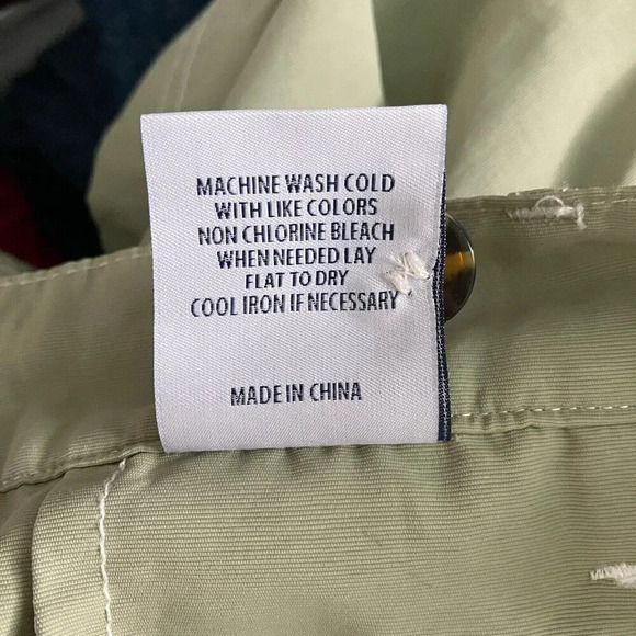 NWT Southern Proper Shorts Mens Tan Khaki Flat Front Small - Picture 6 of 6